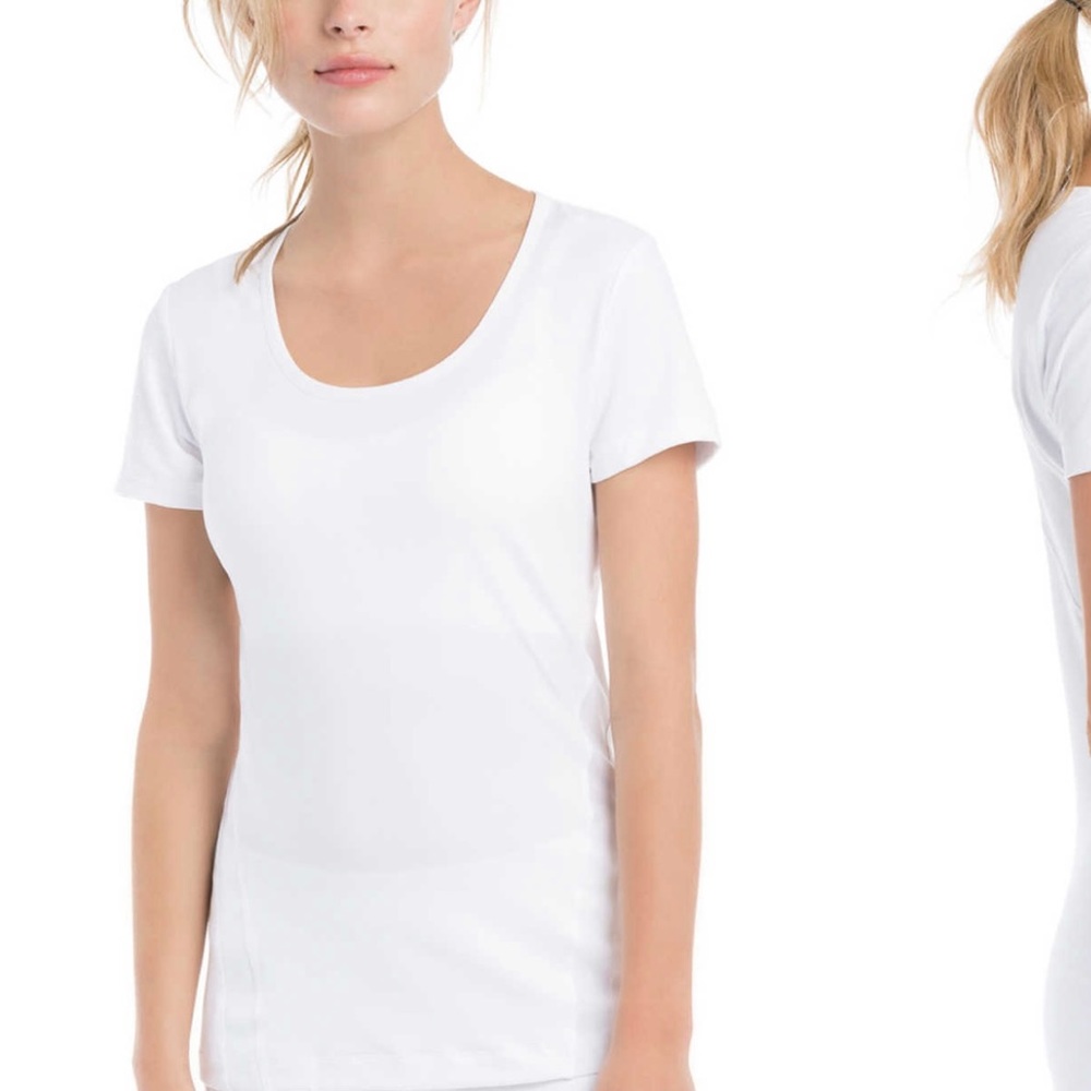 Lole Blue Cardio T-Shirt With Mesh Accent SZ-S